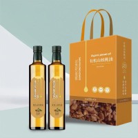 有机山核桃油食用油家庭热炒油营养油批发物理压榨